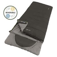 Outwell Schlafsack Contour Midnight Black L Schwarz Grau 220x85cm