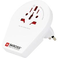 Skross 1500271 Reiseadapter Country Adapter World to Siss+Italy+Brazil