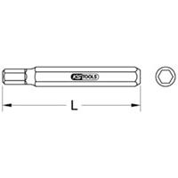 Kstools 10mm CLASSIC Bit Innensechskant, 75mm, 4mm