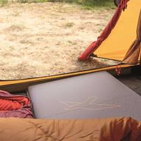 Easy Camp Luchtbed Siesta eenpersoons 10 cm grijs