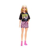 Barbie Fashion en Beauty  Fashionista Doll Rock shirtje & rokje