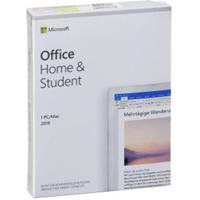 Microsoft Office Home and Student 2019 deutsch, für Windows und MAC