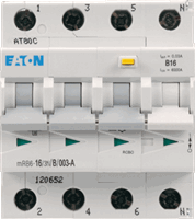Holec Eaton Eaton aardlekautomaat 3P+N B-16A 30mA