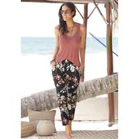 Lascana Jerseyhose Jerseyhosen bunt Damen 