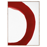 Paper Collective Poster Norm Architects Enso Red II 30x40cm