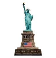 Statue Of Liberty Zwaar Metalen Bord - 107 x 54 cm