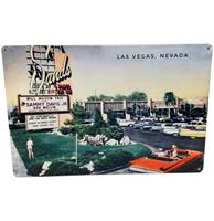 Fiftiesstore Las Vegas Sands Metalen Bord 29.5 x 44.5 cm