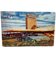 Fiftiesstore Las Vegas Sahara Metalen Bord 29.5 x 44.5 cm