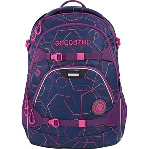 Paagman Coocazoo rugtas, formaat 30 x 20 x 45 cm. - polyester laserreflect plum