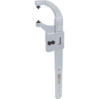 kstools KS Tools Scharnierende haaksleutel met pen, metrisch, traploos verstelbaar, 20 - 100 mm
