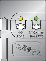 Gedore Modul-Einsatz für isolierte Kabelschuhe 0,1-0,4/4-6