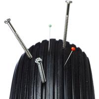 RELAXDAYS 2 x Schubkarrenrad 4.80 4.00-8, Vollgummirad & Stahlfelge, je 3 Adapter, Ersatzrad pannensicher, 100 kg, schwarz-rot