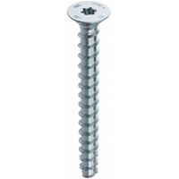 HECO SCHRAUBEN HECO MULTI MONTI plus F Schraubanker 6,0 x 80 mm 50 Stück ( 48501 ) Betonschraube, Senkkopf, T-Drive, verzinkt blau, A2K