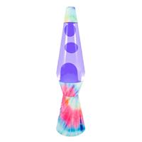 Fisura Jaren 70 lavalamp met paarse lava