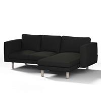 Dekoria Norsborg hoes voor 3-zitsbank met chaise longue