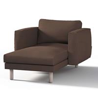 Dekoria Norsborg hoes voor chaise longue met armleuningen