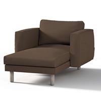 Dekoria Norsborg hoes voor chaise longue met armleuningen