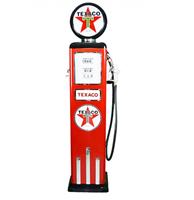 Fiftiesstore Texaco 8 Ball Deluxe Elektrische Benzinepomp Met Voet - Rood - Reproductie