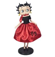 Fiftiesstore Betty Boop In Jaren 50 Stoffen Kostuum 30.5 cm