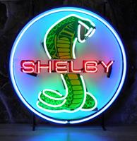 Fiftiesstore Shelby Neon Verlichting - Rode Shelby Letters - 60 x 60 cm