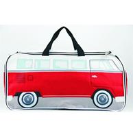 Fiftiesstore Volkswagen T1 Sporttas - Rood