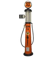 Fiftiesstore Wayne 615 Phillips 66 Ethyl 10 Gallon Benzinepomp - Oranje & Zwart - Reproductie