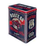 Fiftiesstore Tinnen blik Route 66 Motor Oil