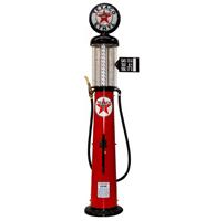 Fiftiesstore Wayne 615 Texaco Ethyl 10 Gallon Benzinepomp - Rood & Zwart - Reproductie