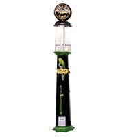 Fiftiesstore American Polly Gas 10 Gallon Benzinepomp - Zwart & Groen - Reproductie