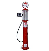 Fiftiesstore American Mobilgas 10 Gallon Benzinepomp - Rood - Reproductie