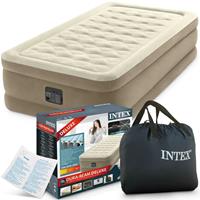 Intex Luftbett Pumpe Gästebett Luftmatratze selbstaufblasend 99x191x46cm 64426