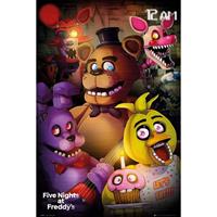 ABYstyle Poster Five Nights at Freddys Group 61x91,5cm