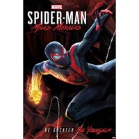 Pyramid Spider-man Miles Morales Cybernetic Swing Poster 61x91,5cm