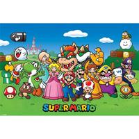 Pyramid Super Mario Characters Poster 91,5x61cm