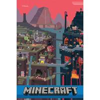 ABYstyle Poster Minecraft World 61x91,5cm