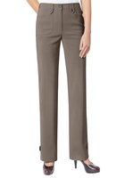 Your Look... for less! Dames broek taupe Größe