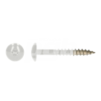 Plusjop Trespa Schroeven met kleur  Ø4,8x38 R9003 A4, 100 stuks