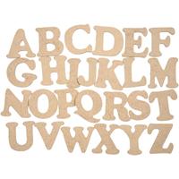 Creotime Houten Letters Alfabet 4 Cm 26 Stuks