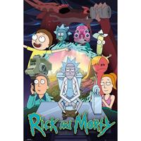 Gbeye Rick And Morty Season 4 Part One V2 Poster 61x91,5cm