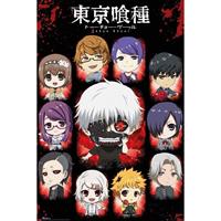 Gbeye Tokyo Ghoul Chibi Characters Poster 61x91,5cm