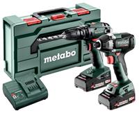 Metabo Combo-Set SB 18 + SSD 18 LT 200 BL -Akku-Schlagbohrschrauber, Akku-Schlagschrauber inkl. Akku