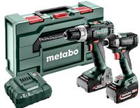 Metabo Accu Combo Set 2.8.2 | BS 18 L (Boorschroefmachine) + SSD 18 LT 200 BL (Slagschroevendraaier) | 18 V | 1x2.0Ah, 1x 4.0Ah, ASC 55 | In Metabox