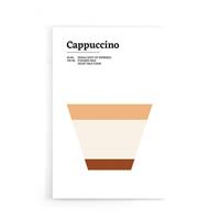 Walljar | Poster Cappuccino