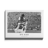 Walljar | Ingelijste poster AFC Ajax '82