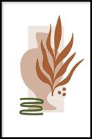 Walljar | Ingelijste poster Earth