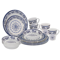 Bo-Camp Servies - 100% Melamine - 16-delig