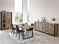 Complete eetkamer set ONNIX 200 cm tropix hout