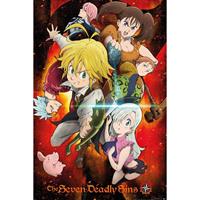 Gbeye The Seven Deadly Sins Key Art 1 Poster 61x91,5cm