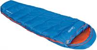 High Peak slaapzak Comox junior polyester 170 x 70 cm blauw/oranje