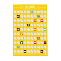 Gift Republic Scratch Poster - 100 Kazen
